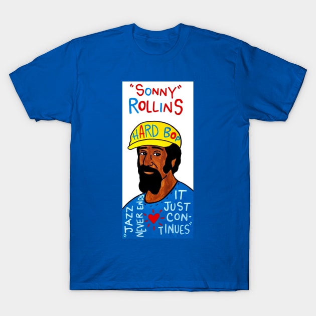 Sonny Rollins T-Shirt by krusefolkart